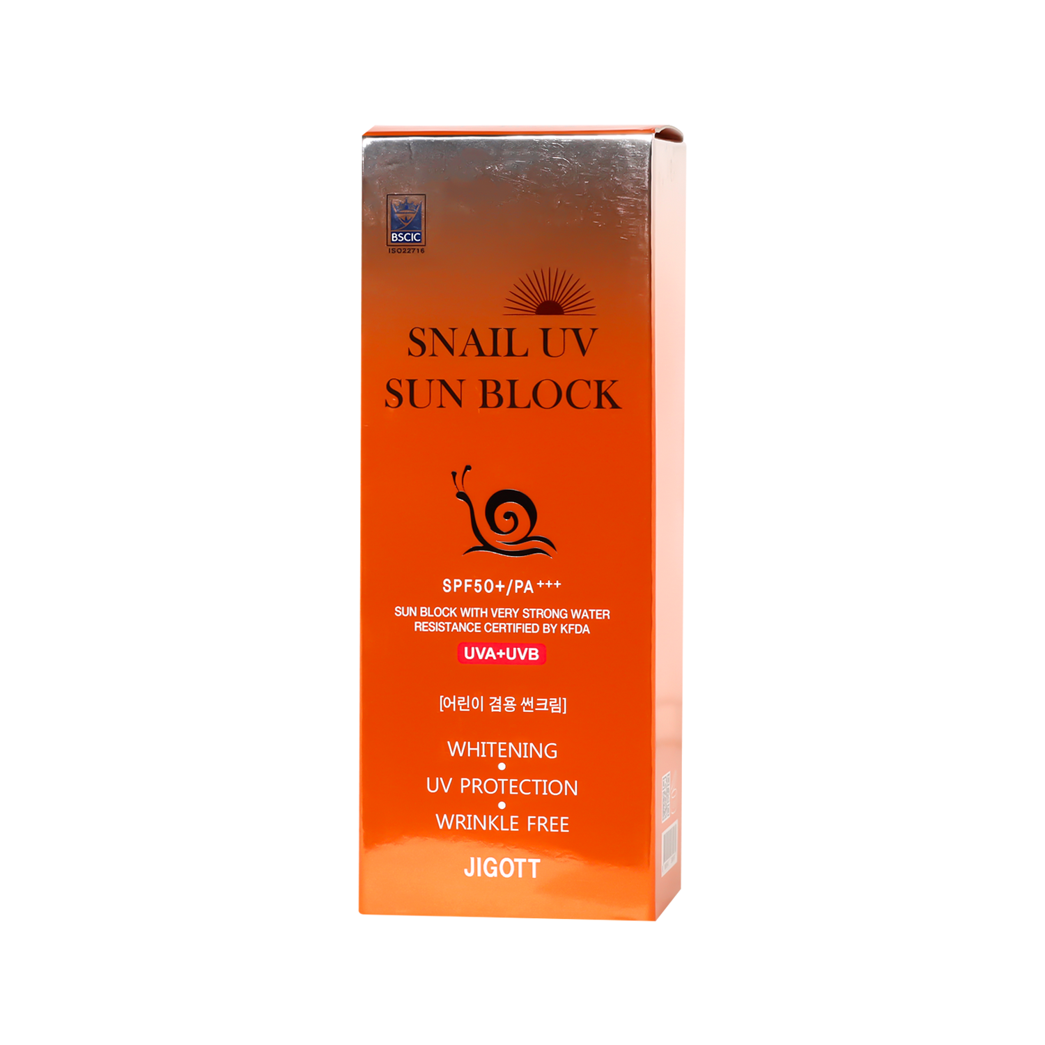 Picture of Jigott Snail UV Sun Block SPF 50+PA+++ 70ml