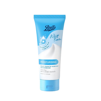 Picture of Boots Hyaluronic Acid & Aloe Vera Moisturising Whip Foam 100ml