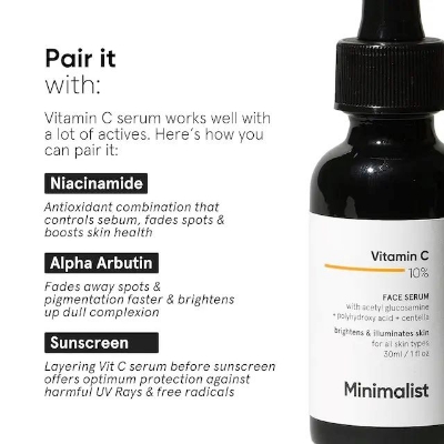 Picture of Minimalist 10% Vitamin C Face Serum (30ml)