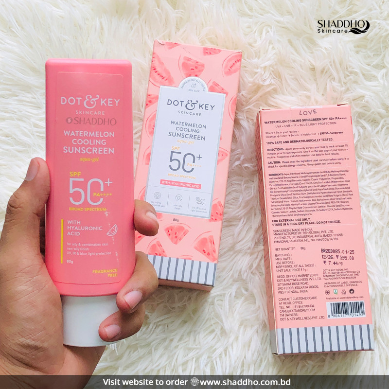 Picture of Dot & Key Watermelon Cooling Sunscreen SPF50+ PA++++ (80g)