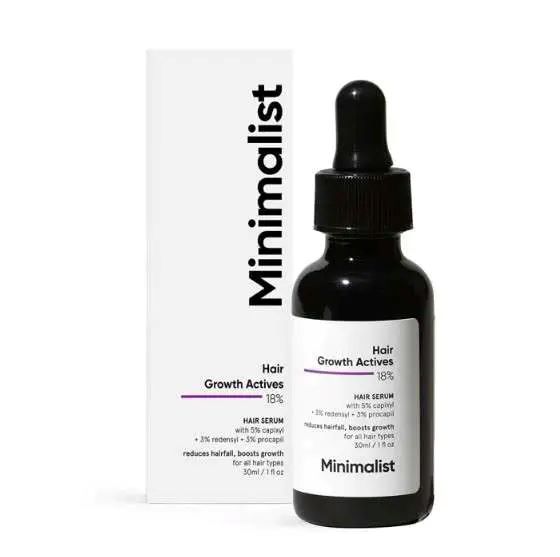 Picture of Minimalist 18% Hair Growth Actives Hair Serum (30ml)