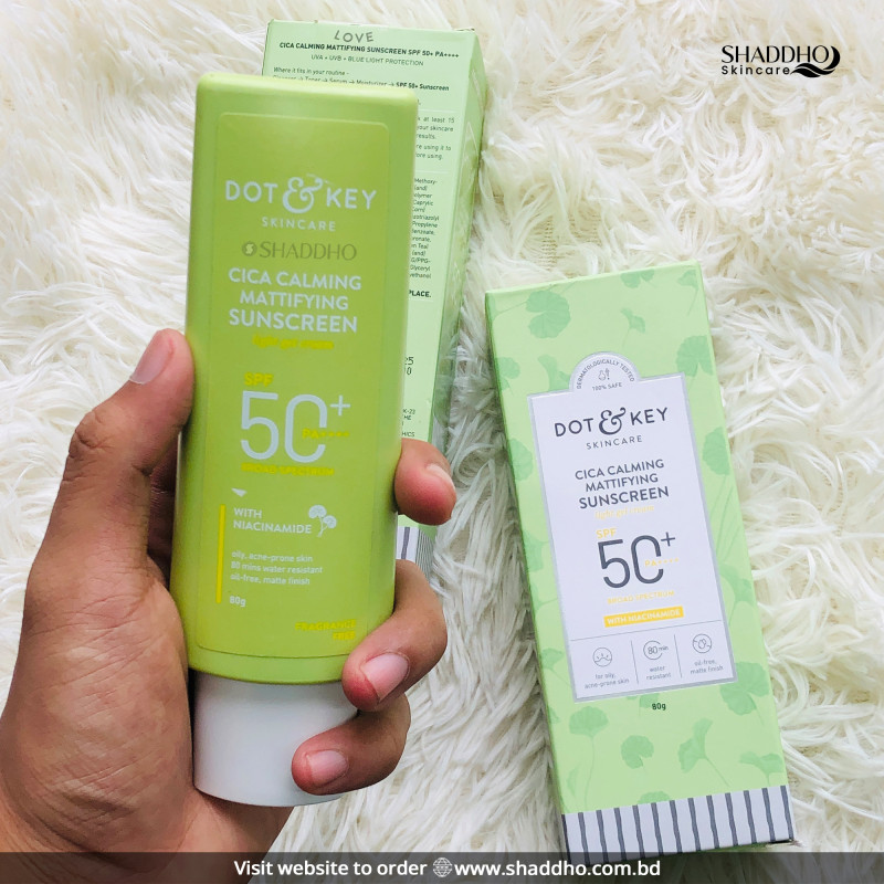 Picture of Dot & Key Cica Calming Mattifying Sunscreen SPF50+ PA++++ (80g)