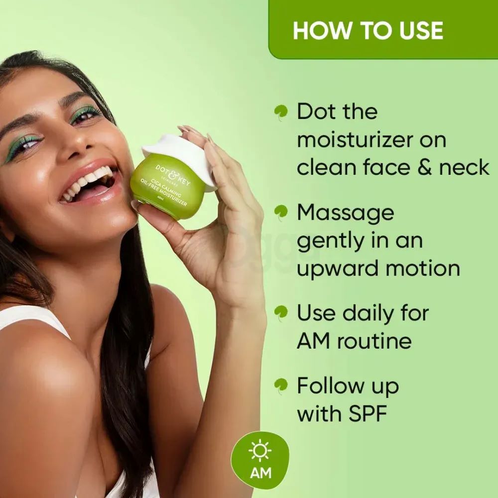 Picture of Dot & Key Cica + Niacinamide Oil - Free Moisturizer (15ml)