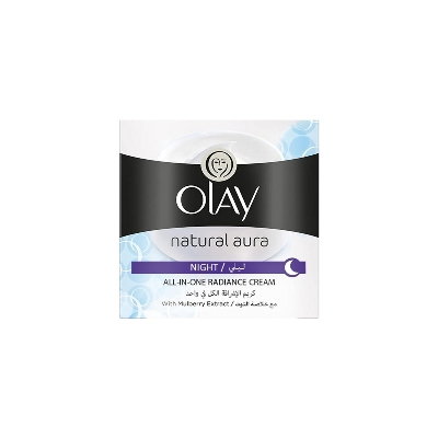 Picture of Olay Natural Aura All In One Radiance Cream Night 50g