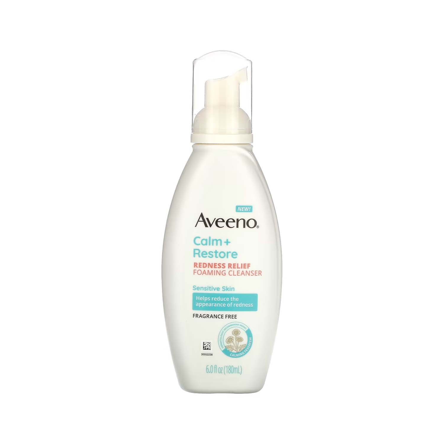 Picture of Aveeno Calm + Restore Redness Relief Foaming Cleanser 180ml