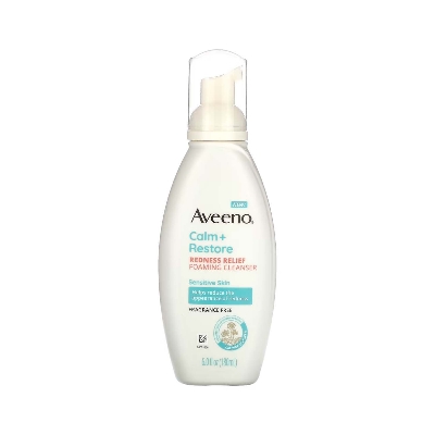 Picture of Aveeno Calm + Restore Redness Relief Foaming Cleanser 180ml