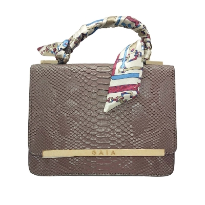 Picture of Gaia Khaki Vanity Bag