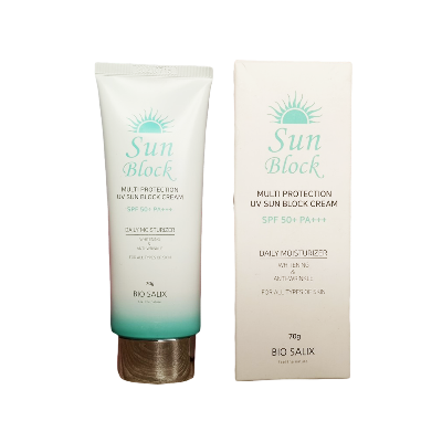 Picture of Bio Salix Sun Block Multi Protection UV Sun Block Cream SPF 50+ 70g