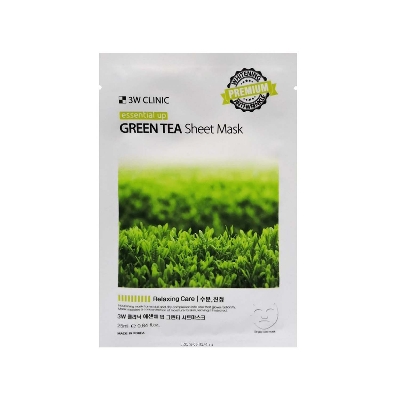 Picture of 3W Clinic Essential Up Green Tea Sheet Mask 25ml
