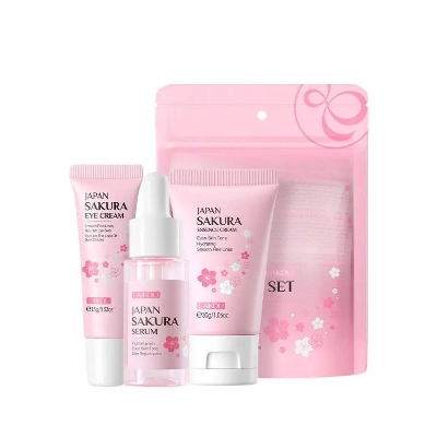 Picture of Laikou Japan Sakura Skincare Set 3 Pcs