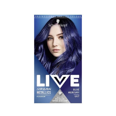 Picture of Schwarzkopf Live Urban Metallics Hair Colour - U67 Blue Mercury