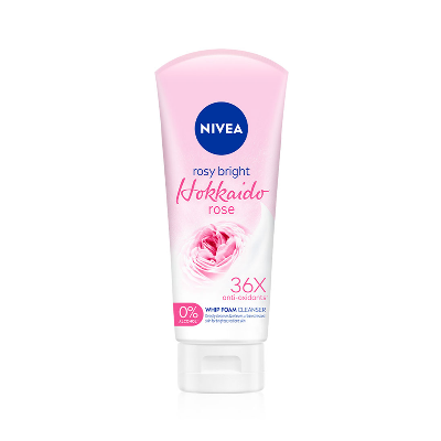 Picture of Nivea Rosy Bright Hokkaido Rose Serum Whip Foam Cleanser 100ml