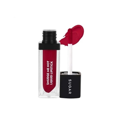 Picture of Sugar Cosmetics New Smudge Me Not Liquid Lipstick - 43 Hot Shot