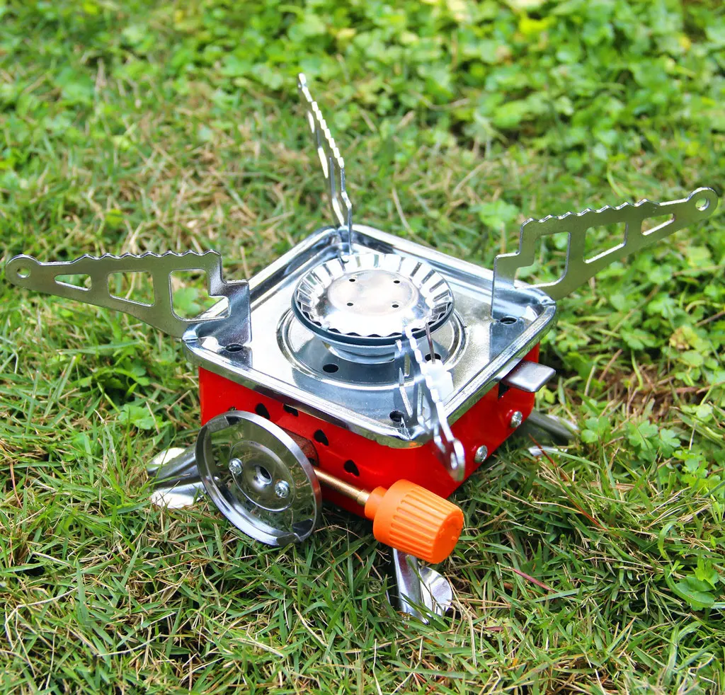 Picture of Portable Camping Stove with free gas can - Compact And Convenient Solution For Outdoor Cooking Adventures