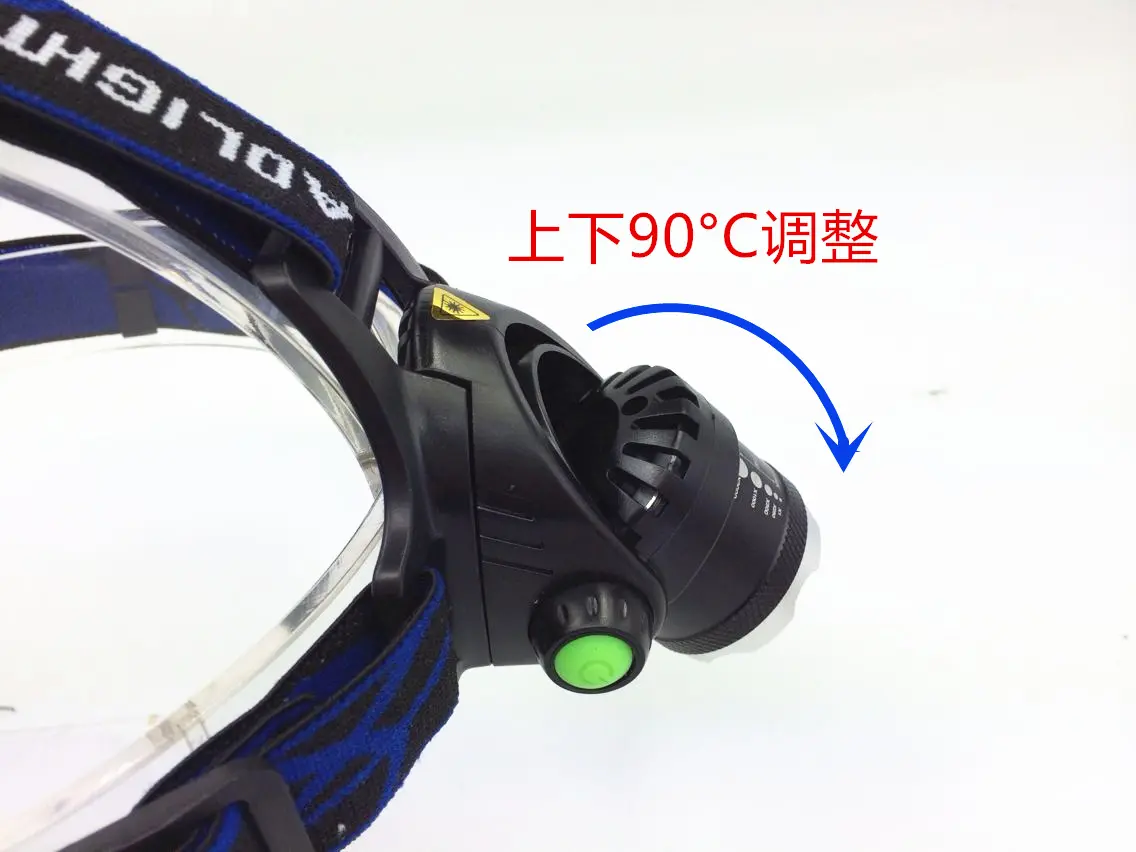 Picture of T6 LED Premium Quality Rechargeable Headlamp