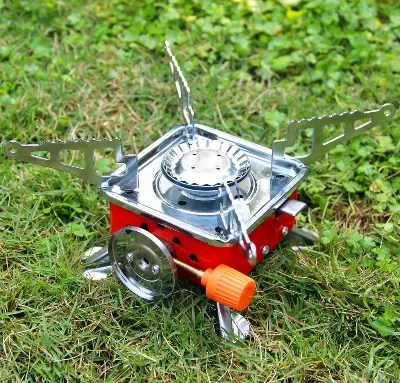 Picture of Foldable Camping Stove for Camping and Outdoors with Free Gas Can