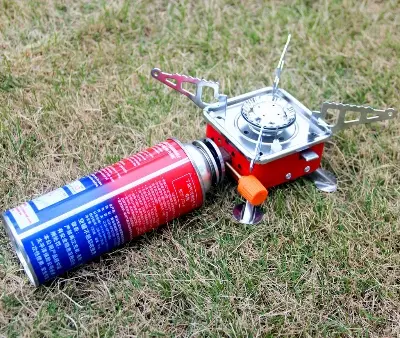 Picture of Foldable Camping Stove for Camping and Outdoors with Free Gas Can
