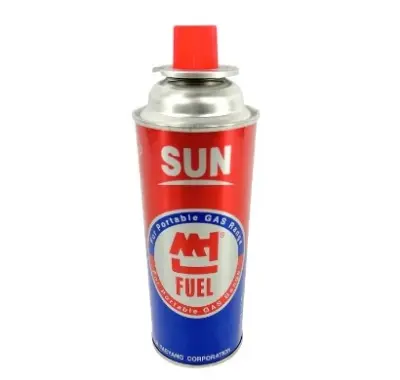 Picture of butane gas can -  Ordinary Outdoor Environment