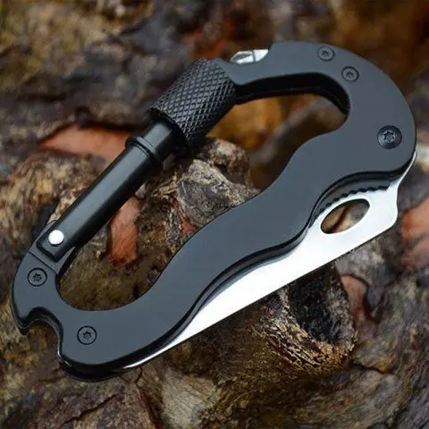 Picture of 5 in 1 multitool with carabiner