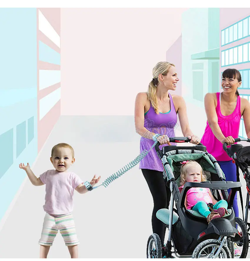 Picture of Baby Child Anti Lost Wrist Link Safety Harness Strap With Lock