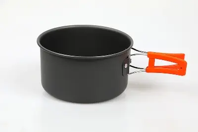 Picture of Bdhills Camping Cookware - 2/3 Person Portable Outdoor Cooking Set with Kettle HK310