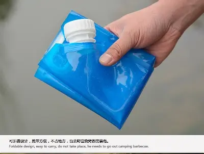 Picture of 10L / 5L Foldable Water Bag with faucet for Camping and Outdoors
