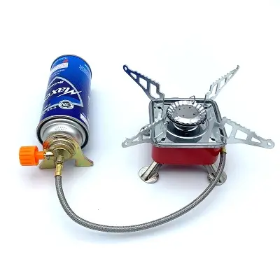 Picture of Safe and Foldable Camping Cart Stove for Camping and Outdoors with Free Gas Can