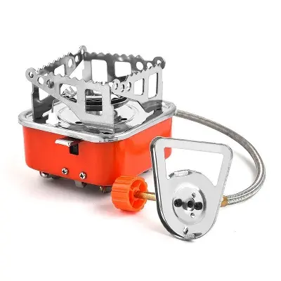 Picture of Safe and Foldable Camping Cart Stove for Camping and Outdoors with Free Gas Can