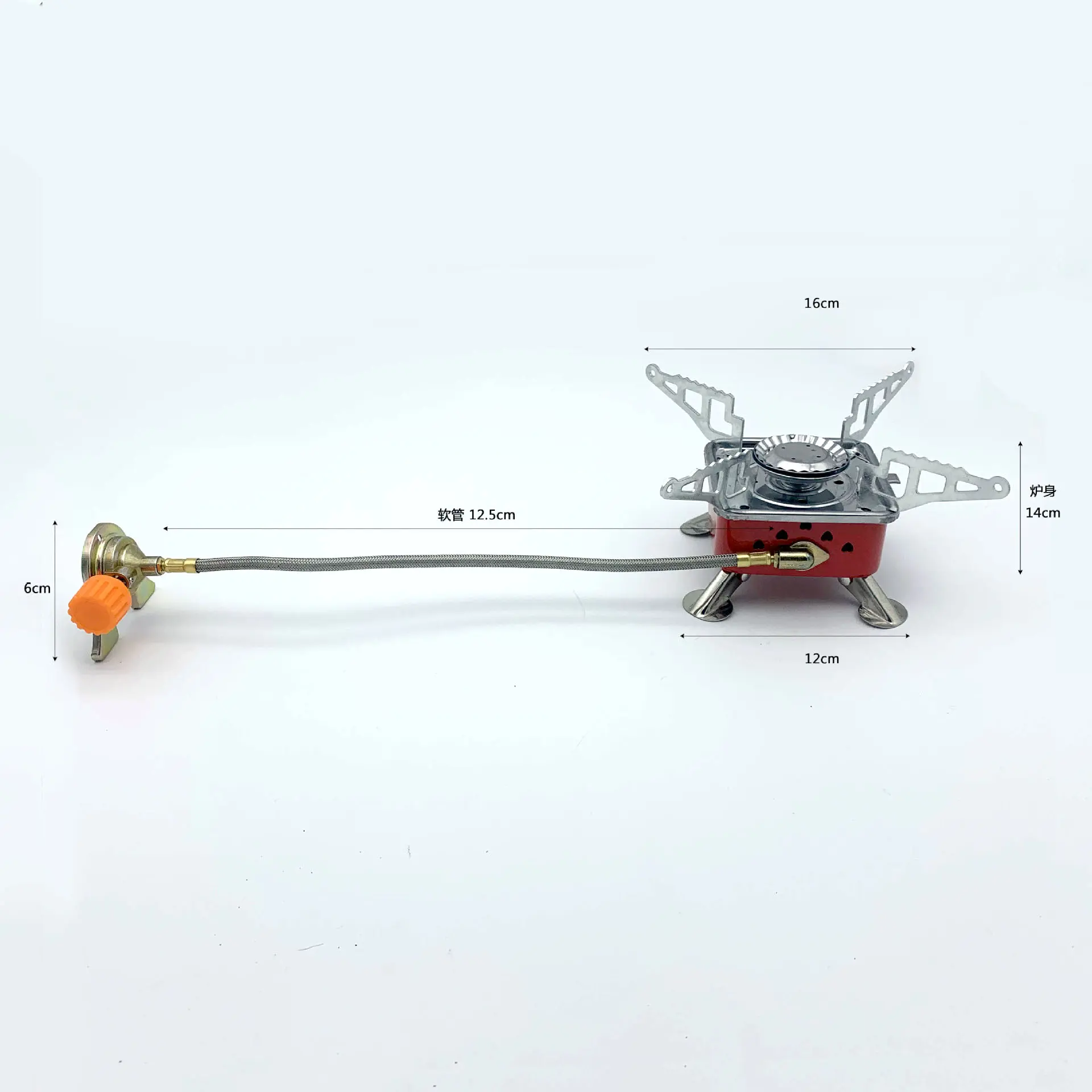 Picture of Safe and Foldable Camping Cart Stove for Camping and Outdoors With Free Gas Can