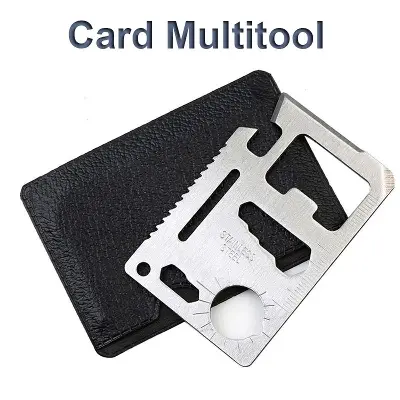 Picture of Multifunctional Card Tool Card For Outdoors Survival - Be Prepared For Any Situation With Multifunctional Card Tool For Survival