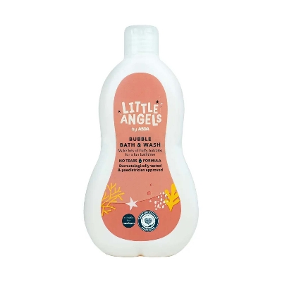 Picture of Asda Little Angels Bubble Bath & Wash 500ml