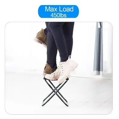 Picture of Foldable Stool Chair for Camping Fishing and Outdoors