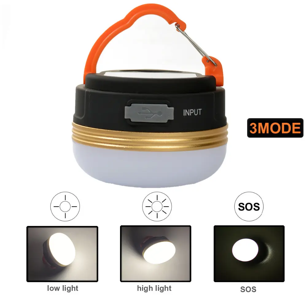 Picture of Tent Light - Rechargeable Tent Light with Power Bank Magnetic Attachcment