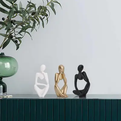 Picture of Artistic Resin Sculpture for Elegant Decor