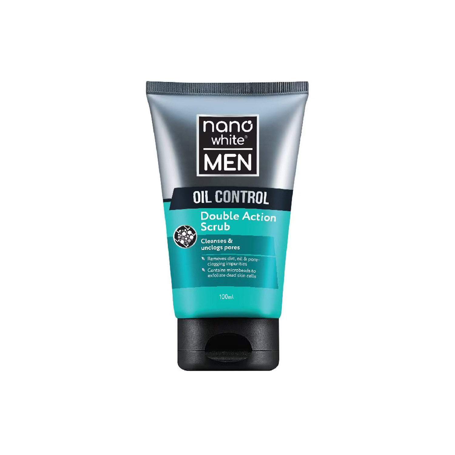 Picture of Nano White Men Oil Control Double Action Scrub 100ml