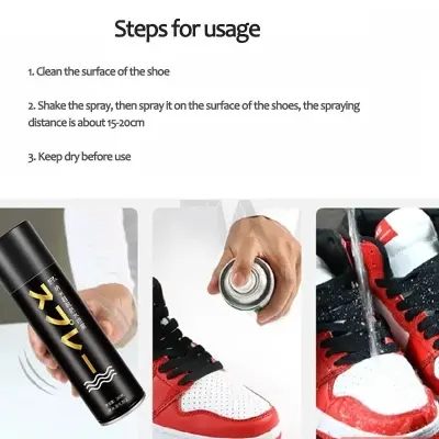 Picture of 260ML Sneaker Shoe Waterproof Spray Water Repellent Spray Shoes Waterproof Spray Nano Shoes