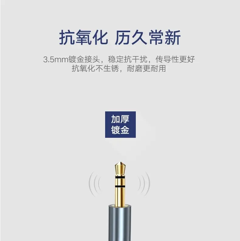 Picture of 6.5 mm to 3.5 mm audio aux cable