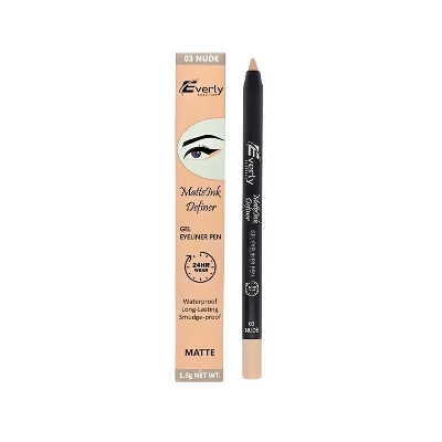Picture of Everly Matte Ink Definer Waterproof Gel Eyeliner Pen - 03 Nude
