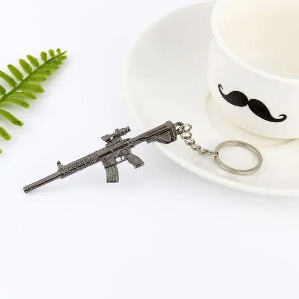 Picture of Metal Key Chain Action Game Model