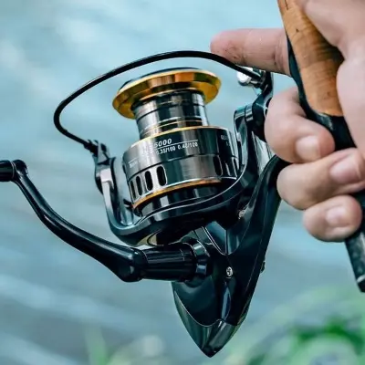 Picture of Metal Wheel Reel For Professional Fishing Experience