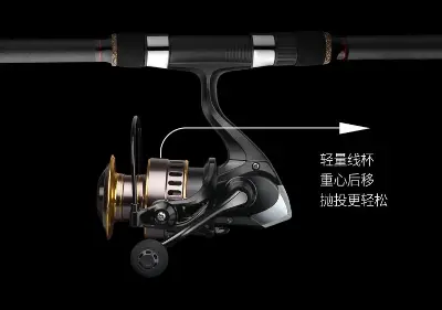 Picture of Metal Wheel Reel For Professional Fishing Experience