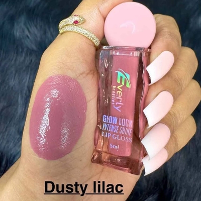 Picture of Everly Beauties Glow Lock Intense Shine Lip Gloss - Dusty Lilac