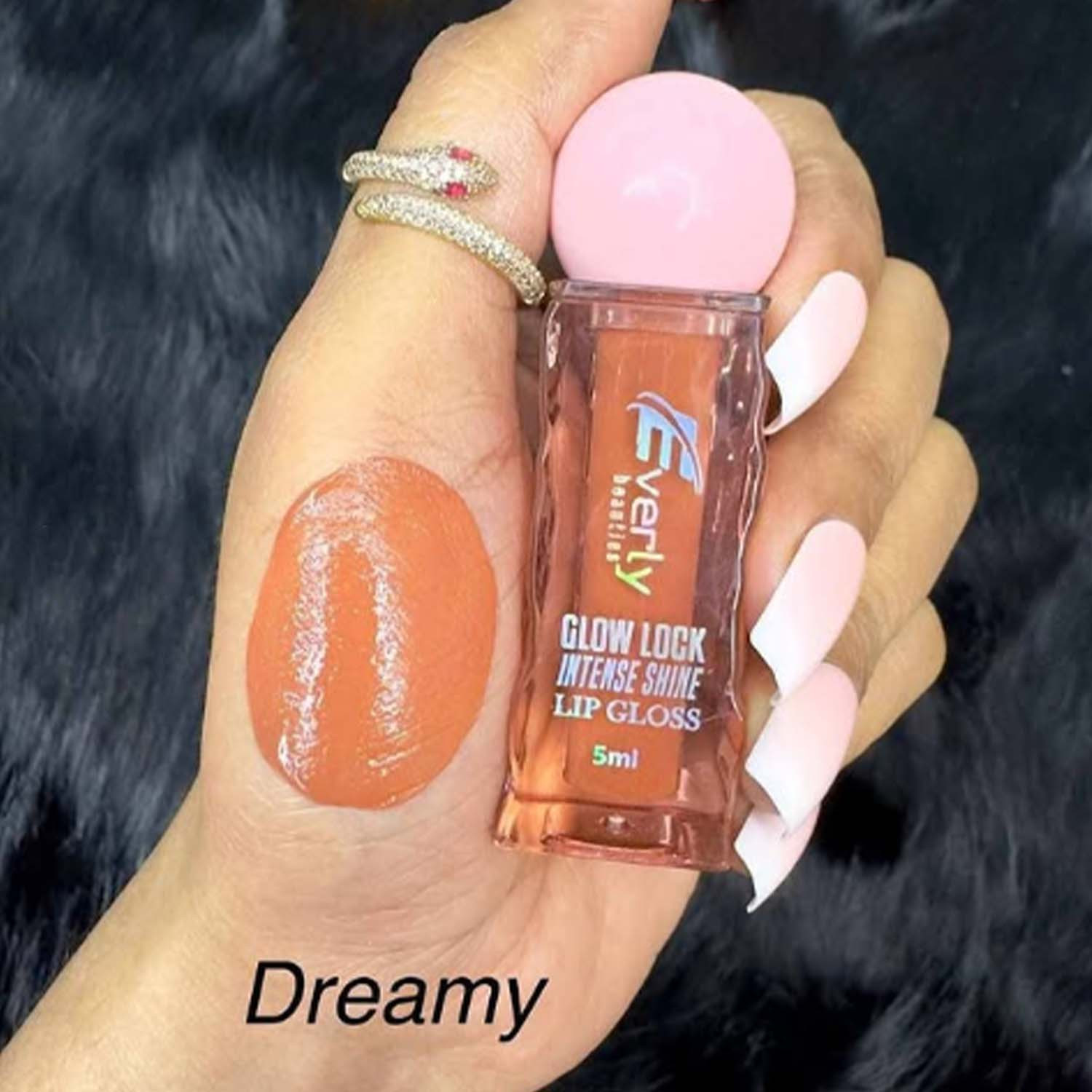 Picture of Everly Beauties Glow Lock Intense Shine Lip Gloss - Dreamy