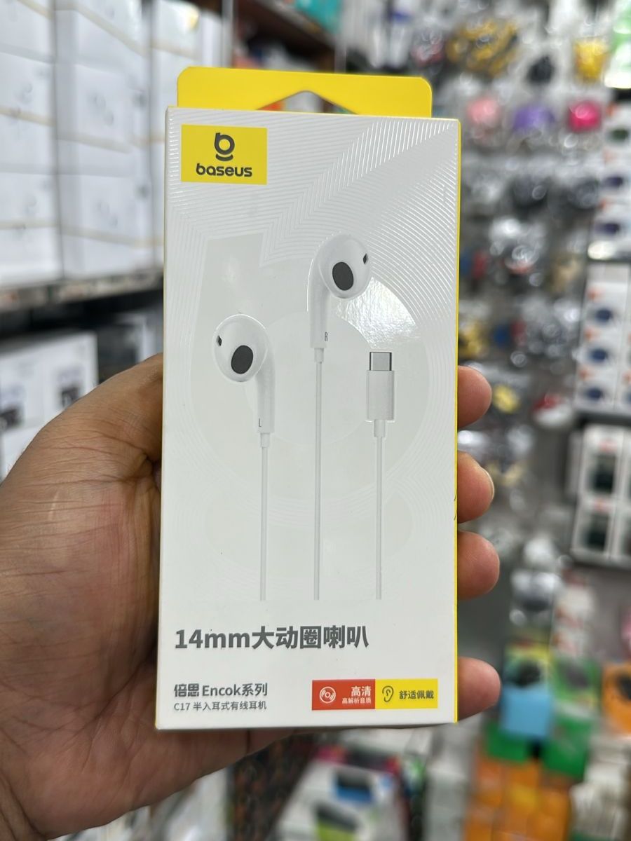 Picture of BASEUS Encok C17 Type-C Wired In-ear Earphone Type C Audio Jack