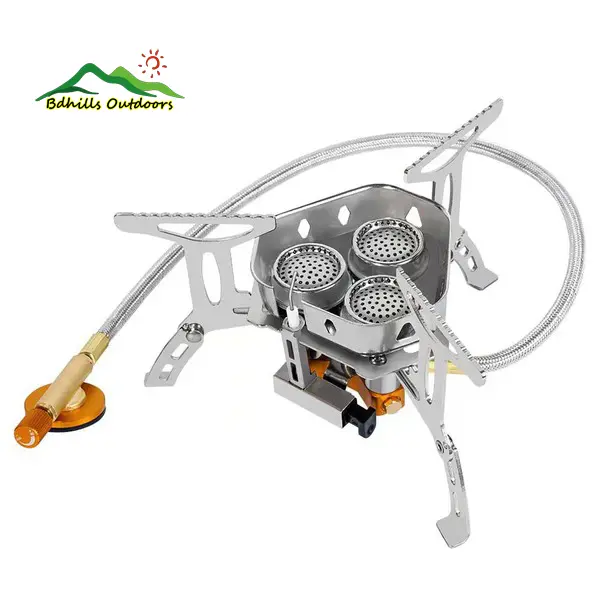 Picture of Portable Camping Stove for Camping and Outdoors with Free Adapter and Gas Can Model - 3B
