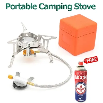 Picture of Portable Camping Stove with One Free Gas Can For Outdoors and Mobility - Model-1B