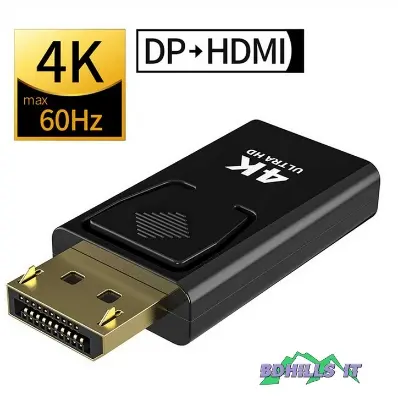 Picture of Display port to hdmi adapter converter dp to hdmi 4k
