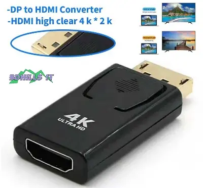 Picture of Display port to hdmi adapter converter dp to hdmi 4k