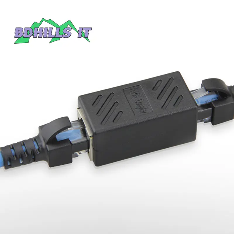 Picture of RJ45 Female To Female CAT6 Network Ethernet LAN Connector Adapter Coupler