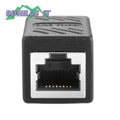 Picture of RJ45 Female To Female CAT6 Network Ethernet LAN Connector Adapter Coupler